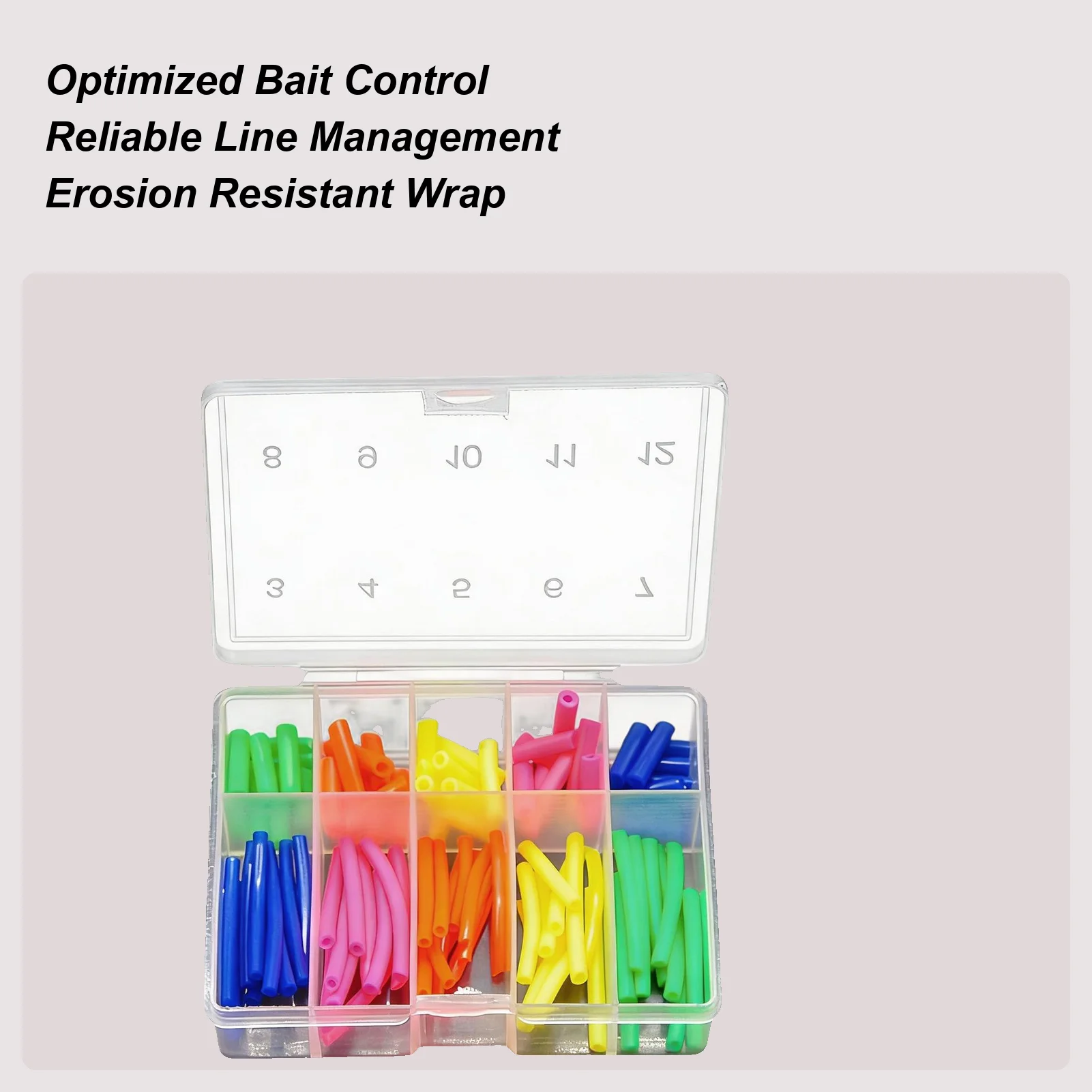 

Colored Fishing Hook Tubing Colored Portable Stable Tube With Storage Box Carp Fishing Rig Kit For Outdoor Holiday Birthday Lake