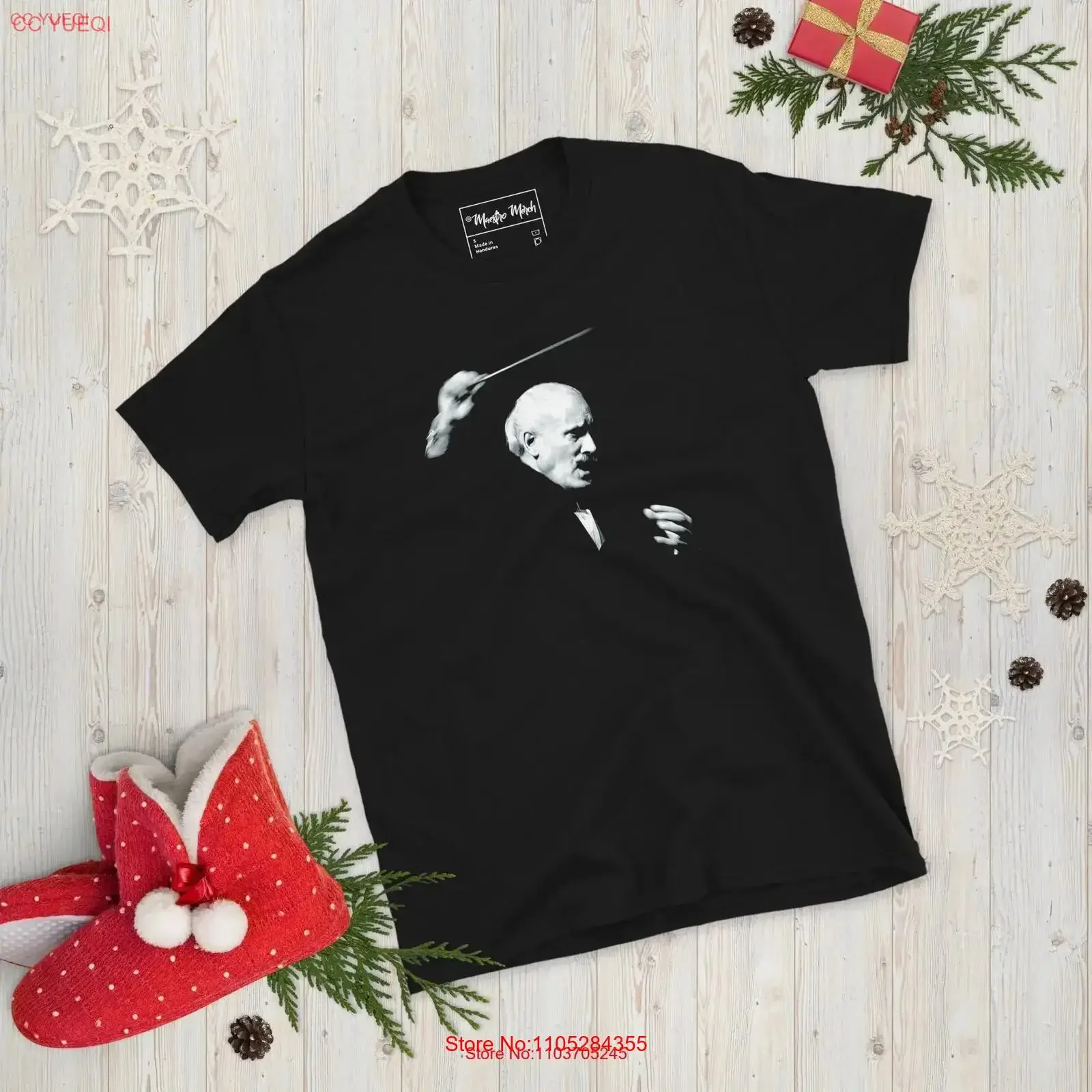 Toscanini Conductor T Shirt vintage Washed graphic Casual Top For Everyday Wear Breathable homme Soft Versatile fashion Unisex