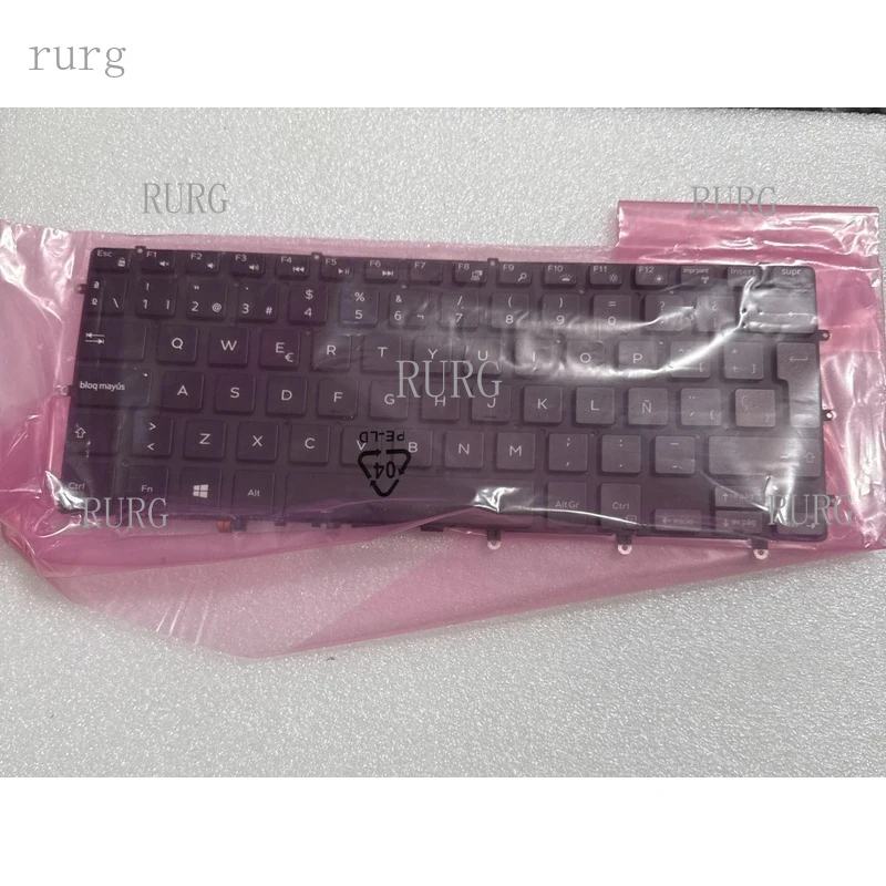 Nuevo Teclado Español Retroiluminado para Dell XPS 7590 Precision 5540, Teclado 1KXV5 01KXV5