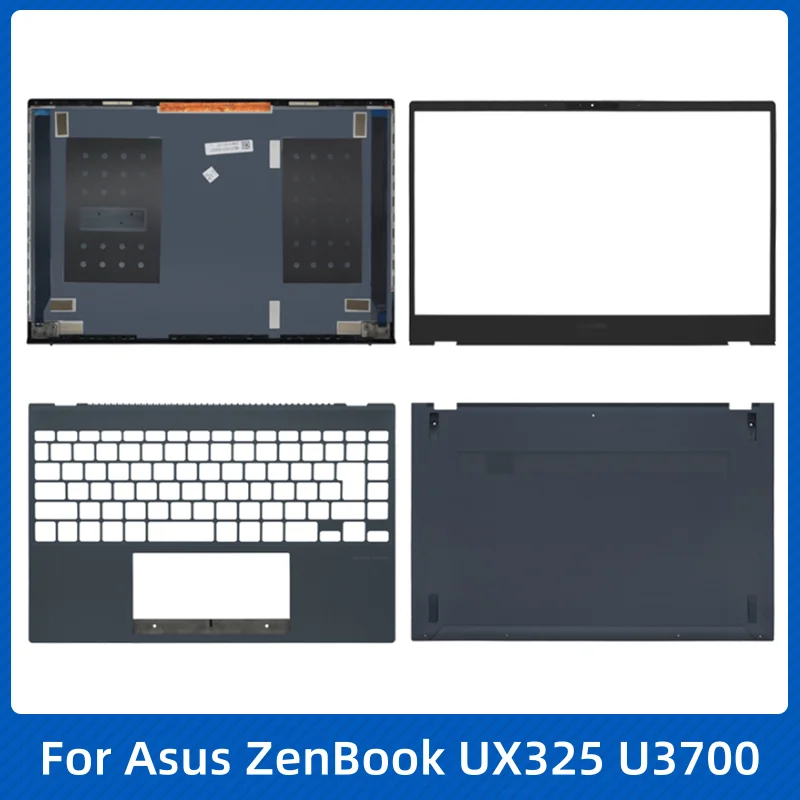 New Laptop Case For Asus ZenBook UX325 U3700 U3700J LCD Rear Lid Back Cover Front Bezel Palmrest Upper Bottom Base Case Hinges