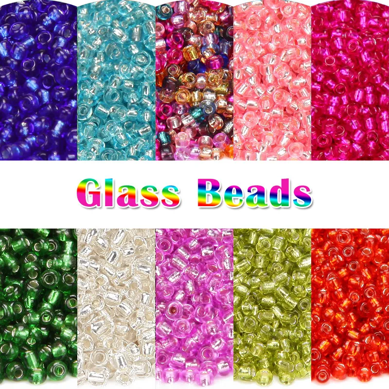 15g/lot Czech Glass Seed Beads for Jewelry Making DIY Handmade Bracelet Crafts Supplies Findings Accessories 2mm