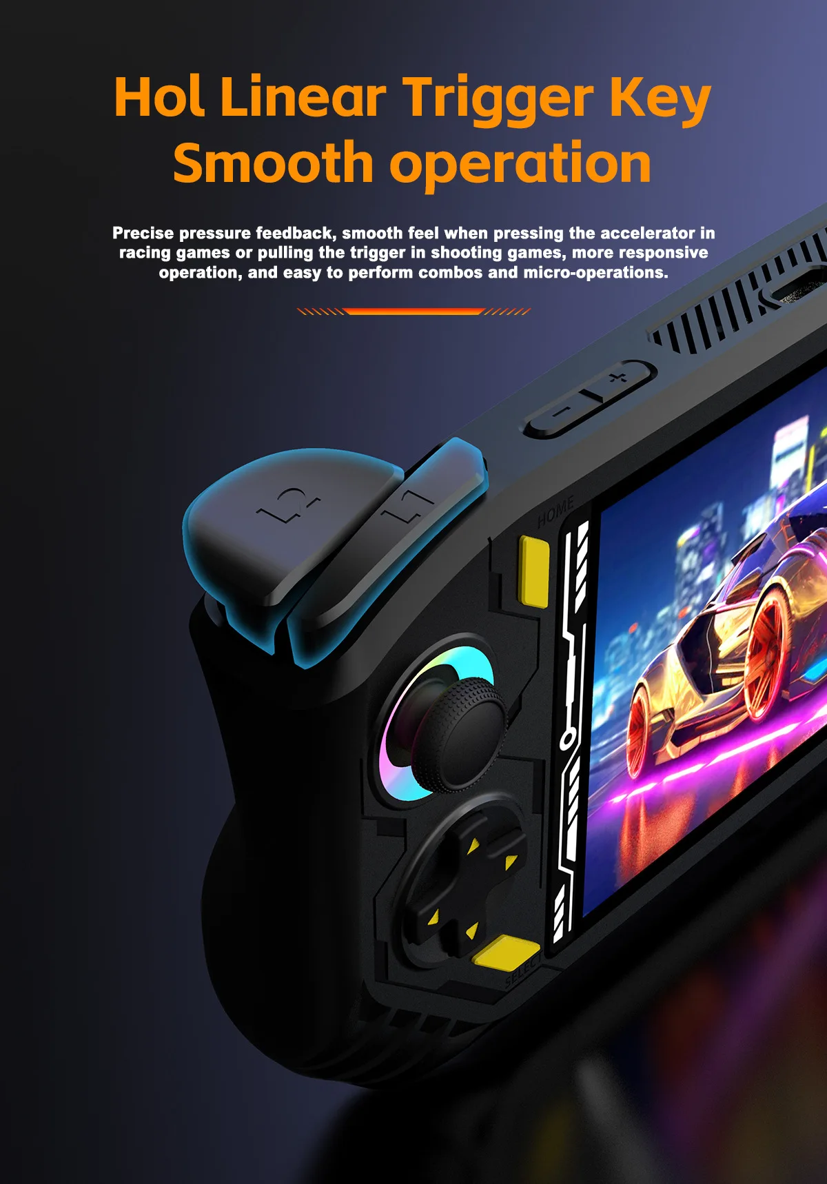 RG52 Mini Handheld Game Console 5.5