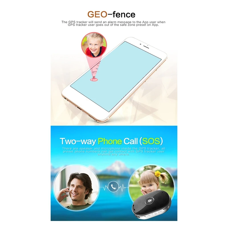 Waterproof GPS Locator Tracker WIFI Waterproof MINI Tracker