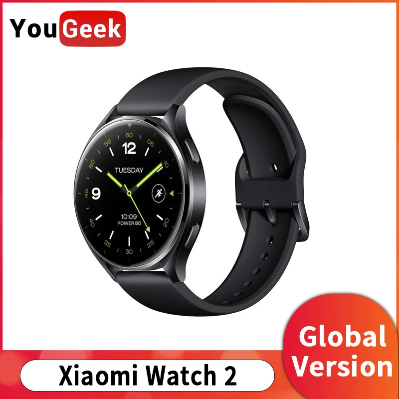 Global Version Xiaomi Mi Watch 2 Snapdragon W5+ Gen 1 GPS 1.43