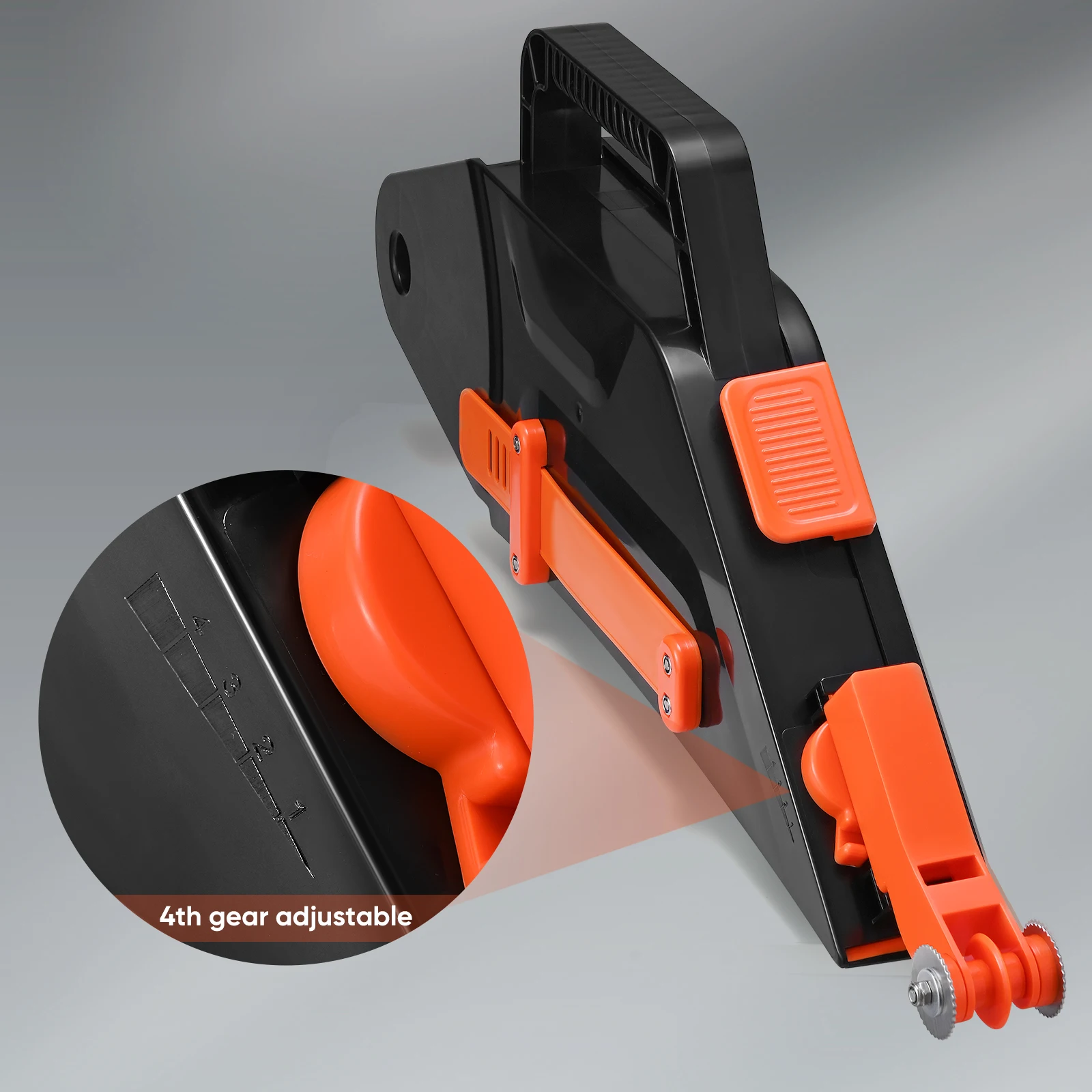 أداة توصيل ألواح الجبس موزع الطين ومجموعة بناء ملء المفاصل مع أسطوانة الزاوية الداخلية القابلة للعكس لليد اليمنى/اليسرى #6