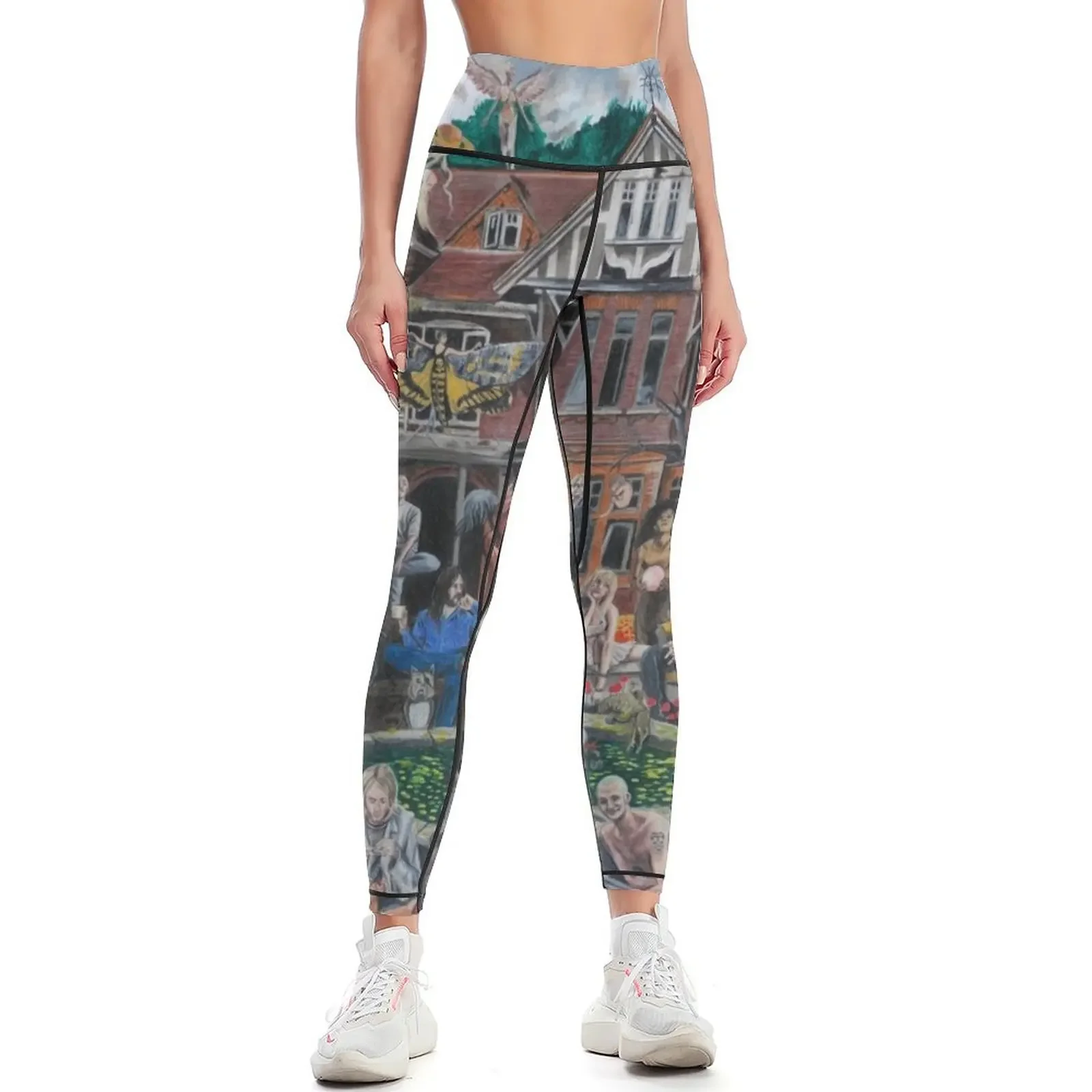 House of the Black Hole Sun Leggings legging gym Jogger pants Clothing fitness Legging sport Womens Leggings