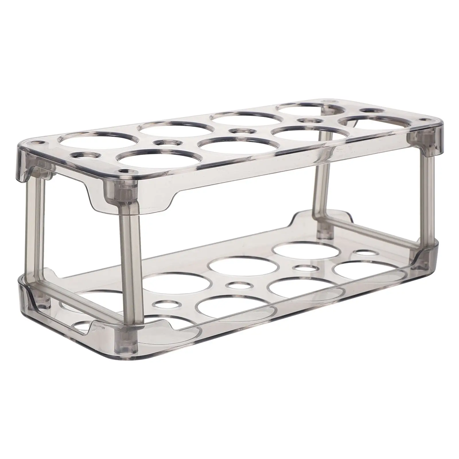 

Egg Carton Container Holder Storage Case Plastic ganizer Refrigerator Egg Box Stable Prevents Collision Saves Space Clean Design