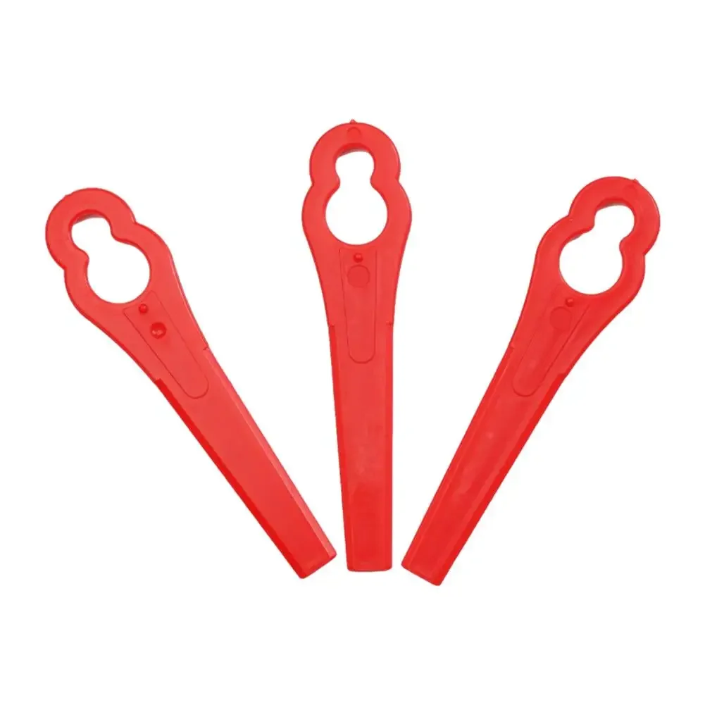 Replacement Trimmer Blades 100pcs Plastic Lawn Mower Grass Blades For Einhell Garden Tools Plastic Lawn Mower