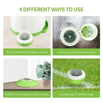 Interactive Dog Treat Dispenser Remote Control Toy Dual Power IQ Training Puzzle Feeder Fun Sound Reward Remote Button Release 6