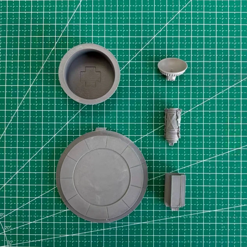 Kit de modèle en résine moulée sous pression, échelle 1/35, modèle de scène de fontaine d'eau, non assemblé, non peint