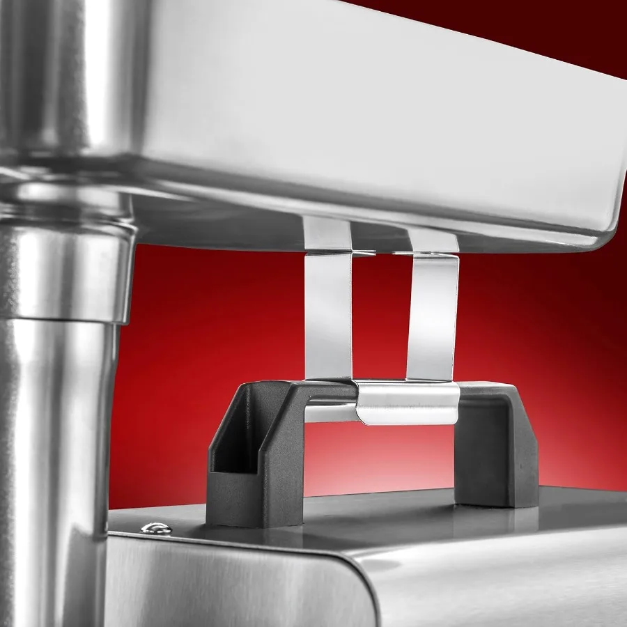 Turboforce HD Heavy Duty 3500 Series 5in1 Penggiling Daging Listrik Stainless Steel untuk Penggunaan Rumah Tangga dengan Pembuat Sosis dan Kubbe 5