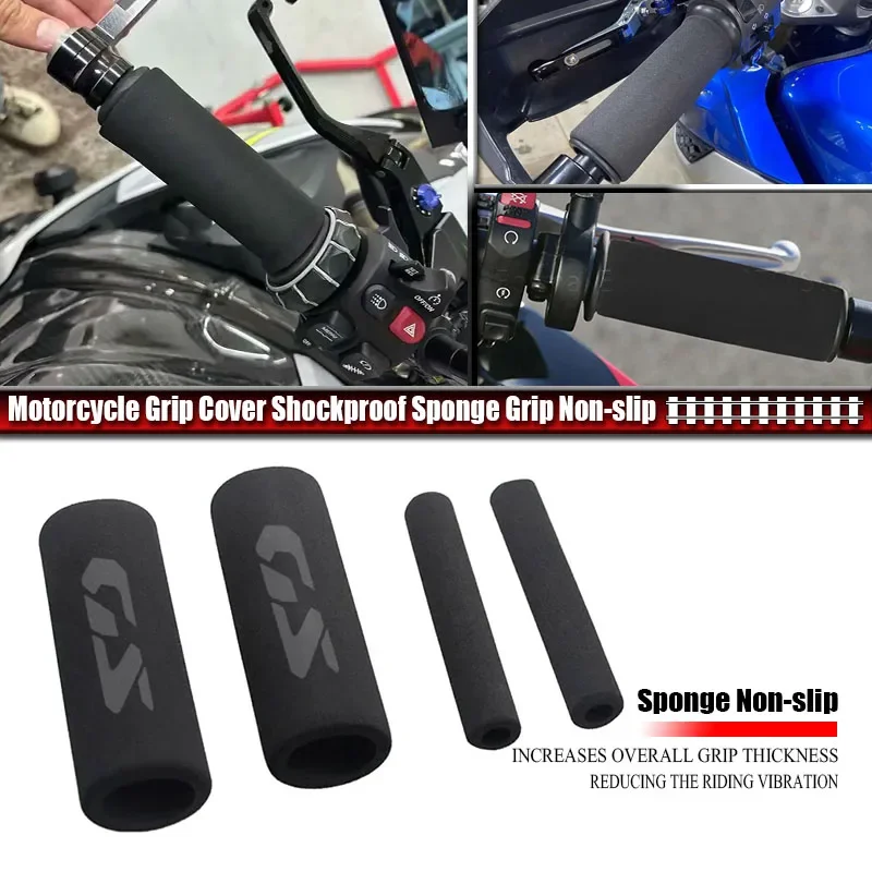 Fit For R1300GS R1200GS R1250GS R 1300 1250 GS F 800 750 650 GS Motorcycle Handle Anti Slip Cover Soft Sponge Grip Handle