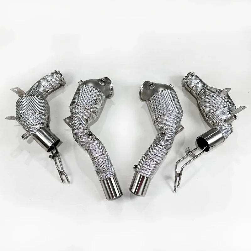 Suitable 2019+ SL63 4.0T Excellent downpipe exhaust modification Does not illuminate OPF version of en
