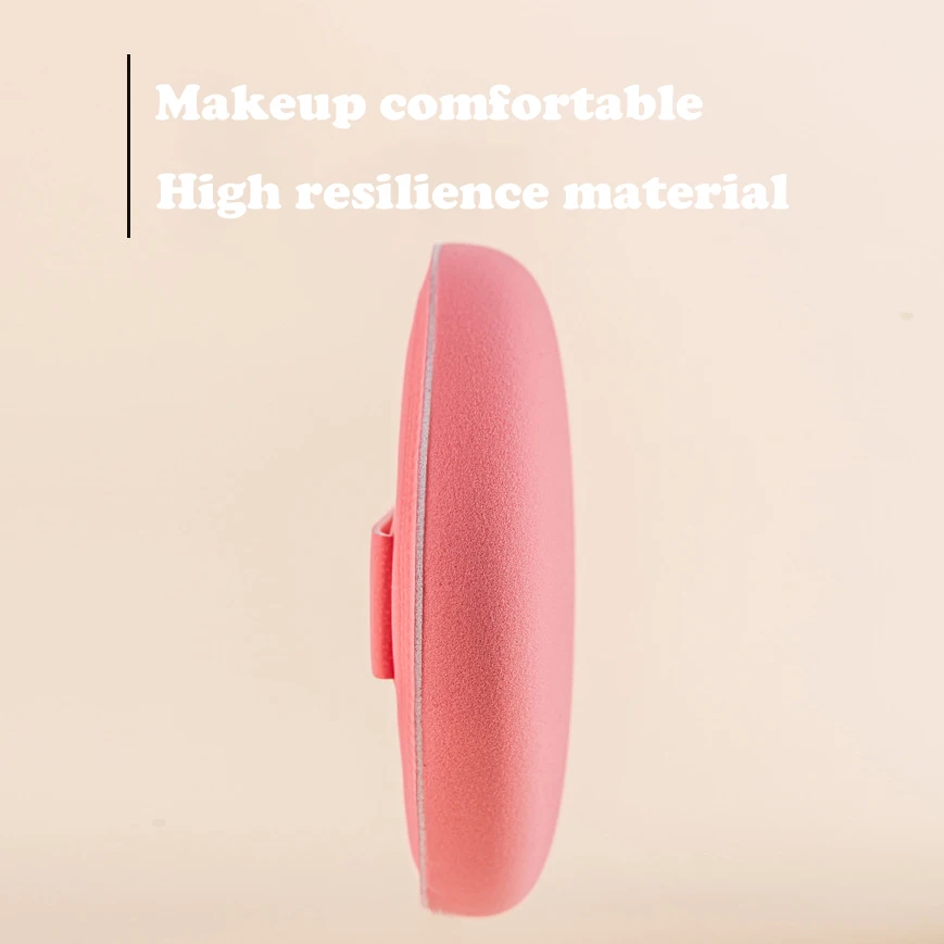 Almofada de ar elástica macia em forma de diamante Puff, uso não pegajoso, Marshmallow Puff em pó, uso úmido e seco, logotipo personalizado