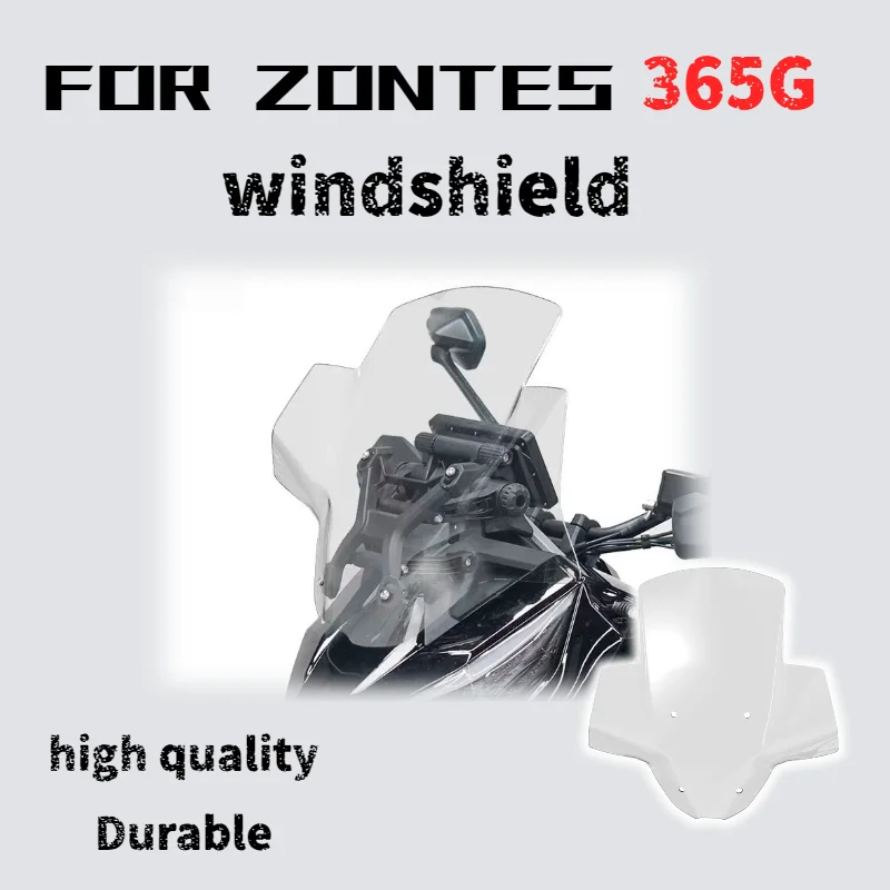 

Ветровое стекло для ZONTES 368G, увеличенное прозрачное ветровое стекло, аксессуар для защиты от дождя.