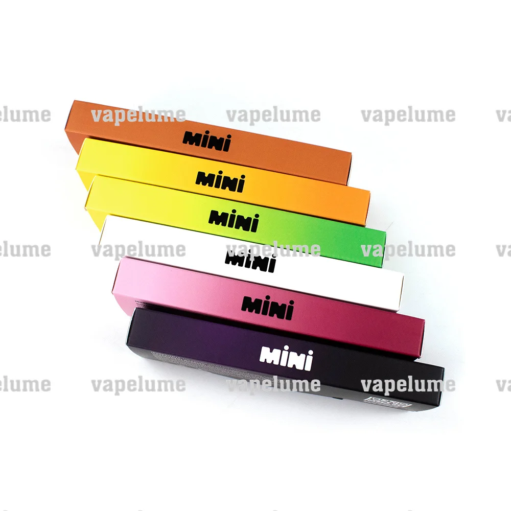 1 مللي السجائر الكهربائية الفارغة قابلة للشحن صغيرة صغيرة بيضاء المتاح عربة Vape مخصص المجسم تخزين التعبئة والتغليف الصحافة كاب #4