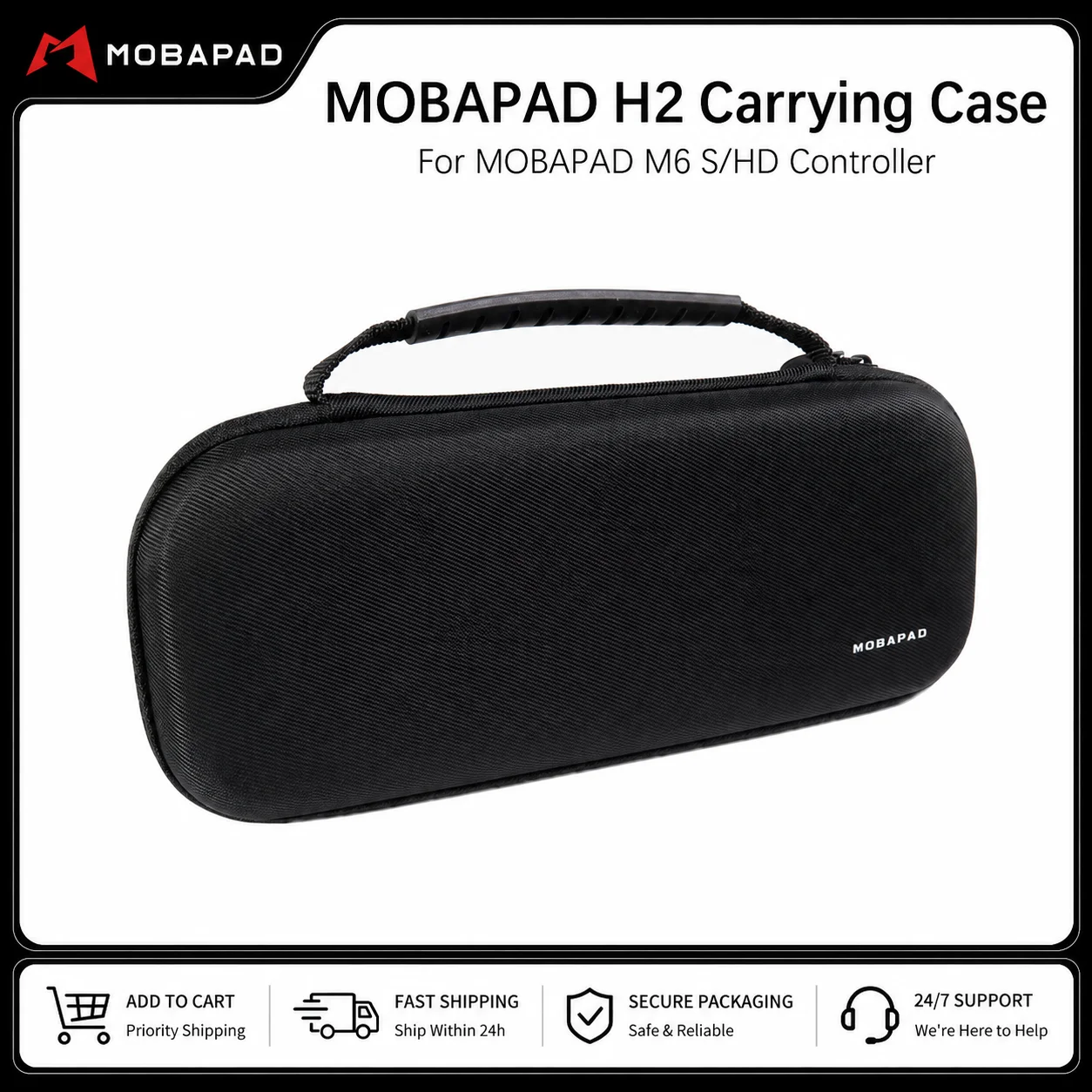 Mobapad saco de armazenamento caso de transporte duro para nintendo switch zíper escudo capa protetora à prova de choque para controlador mobapad m6 Mobapad saco de armazenamento caso de transporte duro para nintendo switch zíper escudo capa protetora à prova de choque para controlador mobapad m6