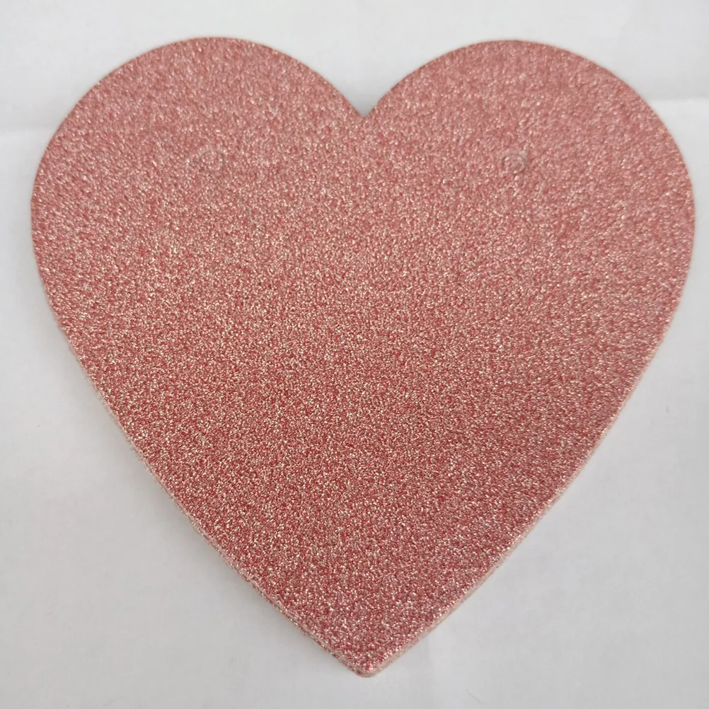 

3M 15PCS Sparkling Gold Heart Garland Premium Paper Party Bunting Banner Decor for Wedding Birthday Christmas Glitter Banner
