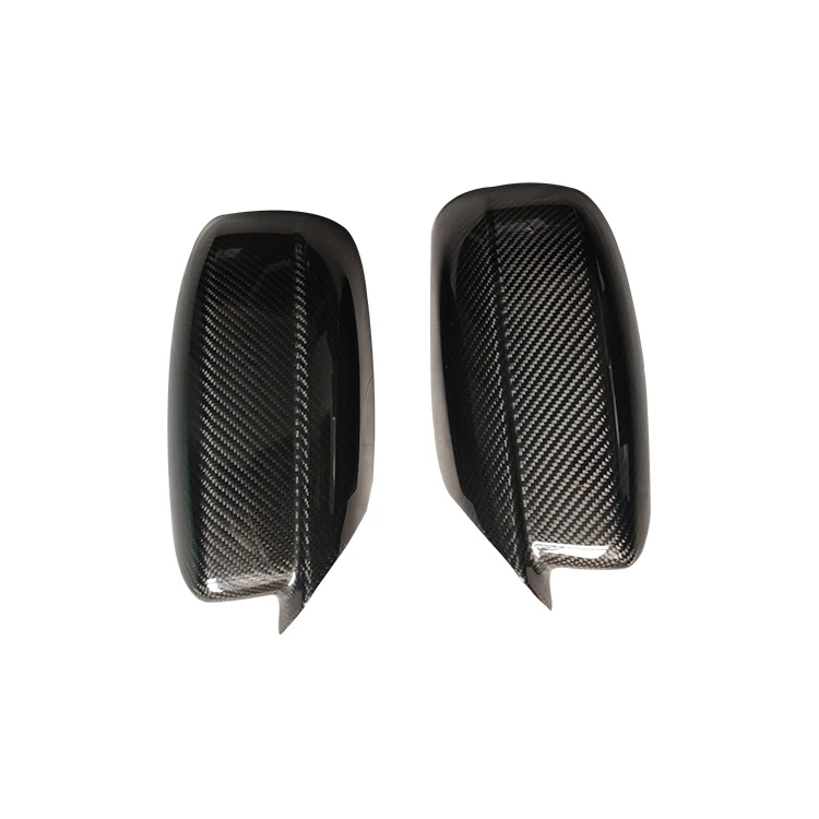 Car Front Carbon Fiber Mirror Rearview Cover Door Wing Rear View Cap For Chrysler 300 200 Charger 2011-2020 Exterior Parts