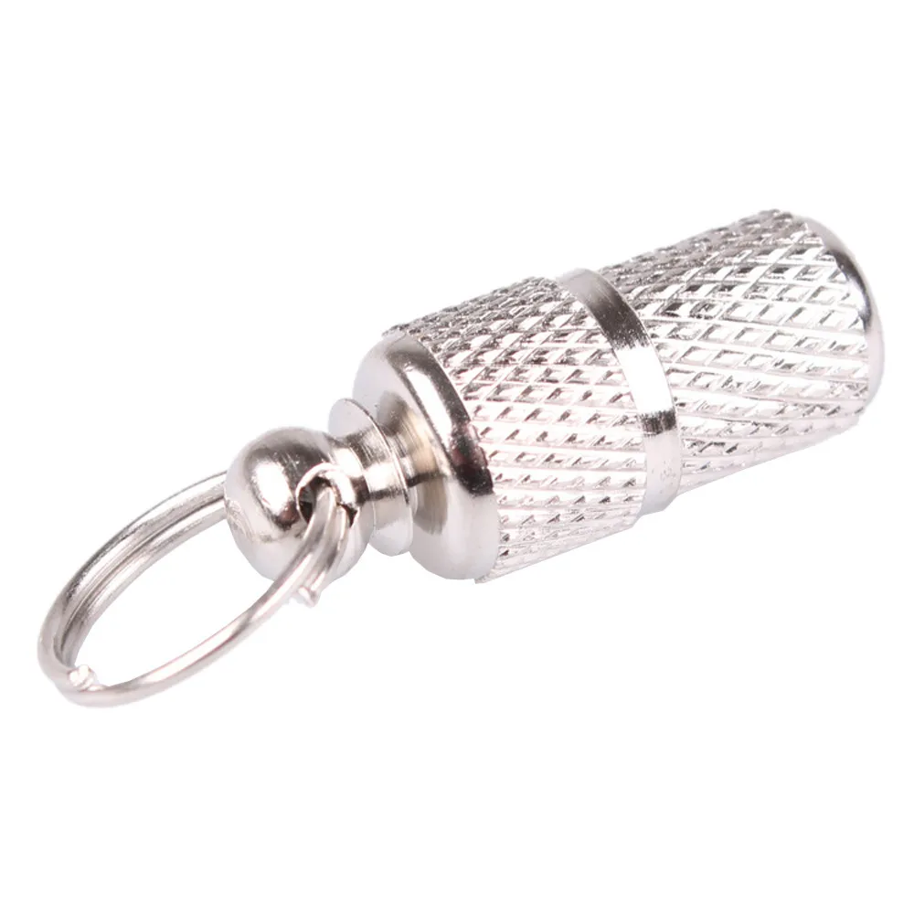 Dog Cat Storage Tube Anti Lost Address Label Pet Name Address ID Tags Mini Metal Collar Tube Necklace Pendants Pitbull Collars