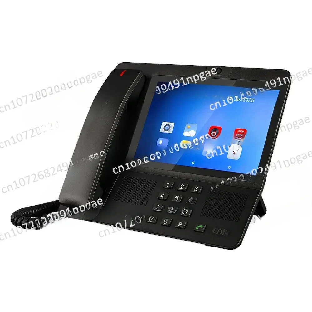 Smart Video 4G LTE GSM SIM Card Desktop Hotel Home Office Fixed Wireless Phone Terminal Cordless Landline Android Telephone