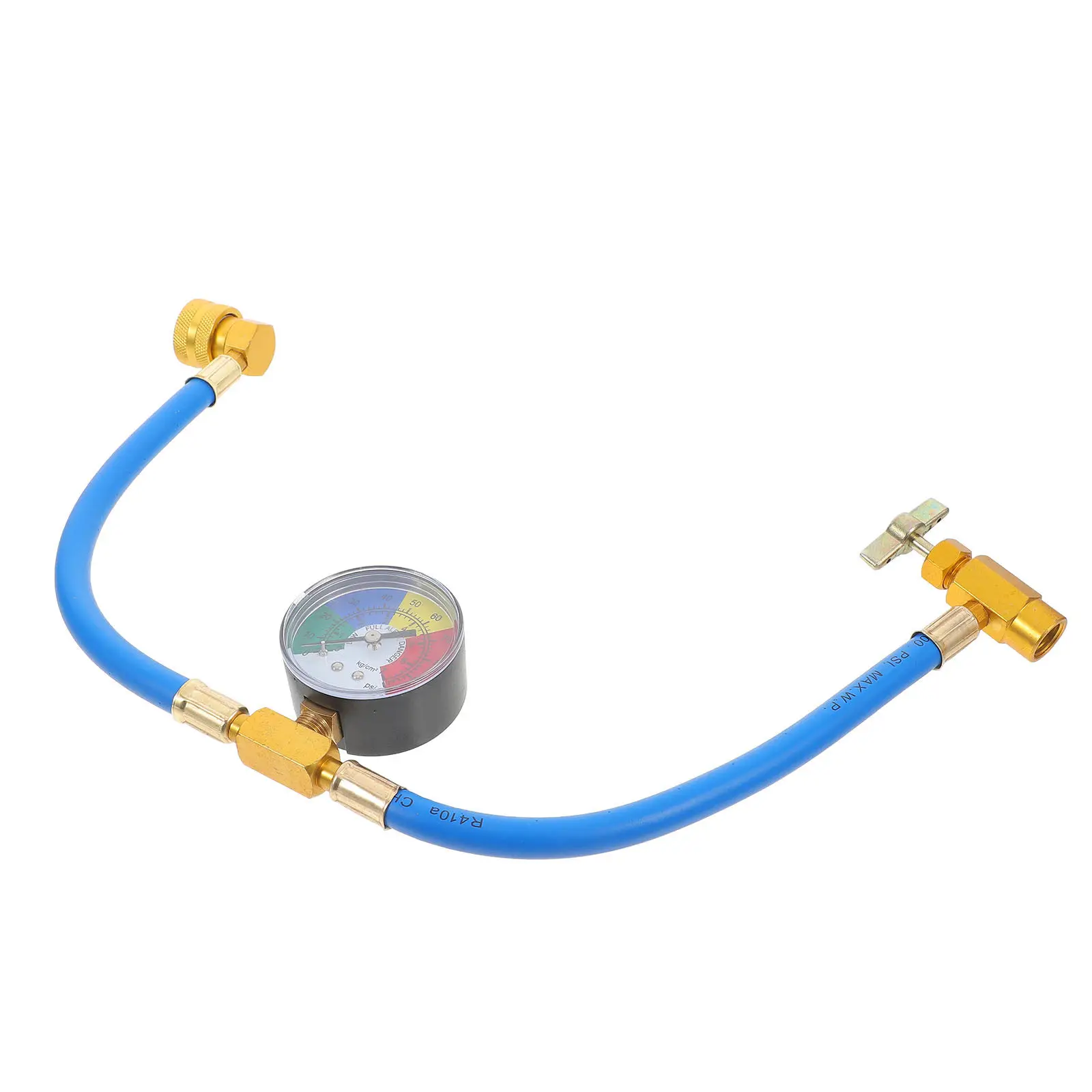 

Ac Refrigerant Charging Hoses Car Refill Air Conditioner Recharge Refiller Gauge Automotive