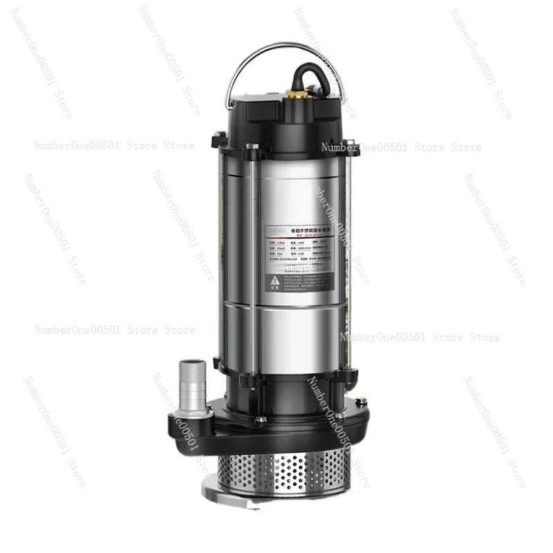 

220V 1800W/2200W Stainless Steel Submersible Pump Household Agricultural Irrigation Large Flow Clean Water Pump