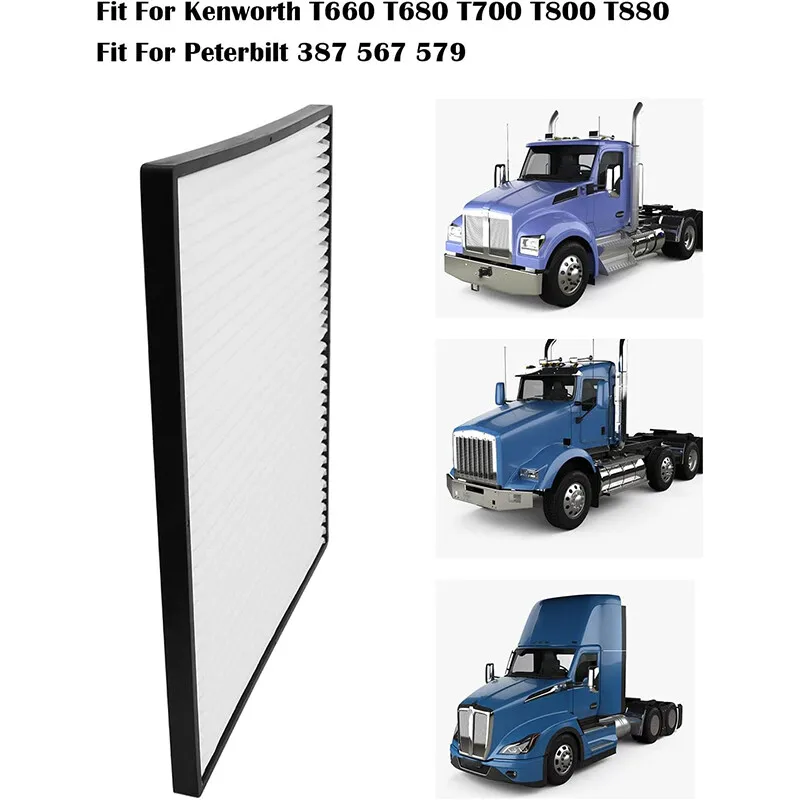 فلتر هواء المقصورة لـ Kenworth T660 T680 T800 F37-1018 S-9034 S28571 PA30269 F371018 F371018-RPL F37-1018-RPL