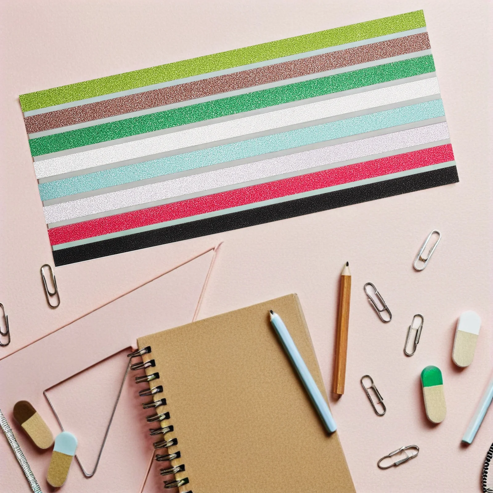 320Pcs Origami Paper Glitter Craft Sheets for DIY Luminous Star Folding Activity Glow Star Paper