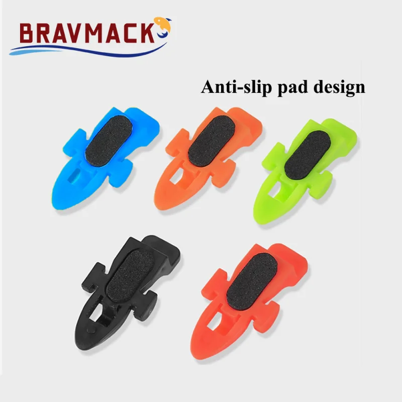 10 قطعة/الوحدة الصيد رود القطب هوك حارس-أمان حلقة سيليكون Iso عقد الطعم السحر والرقص لصيد الأسماك آمنة وسهلة #4