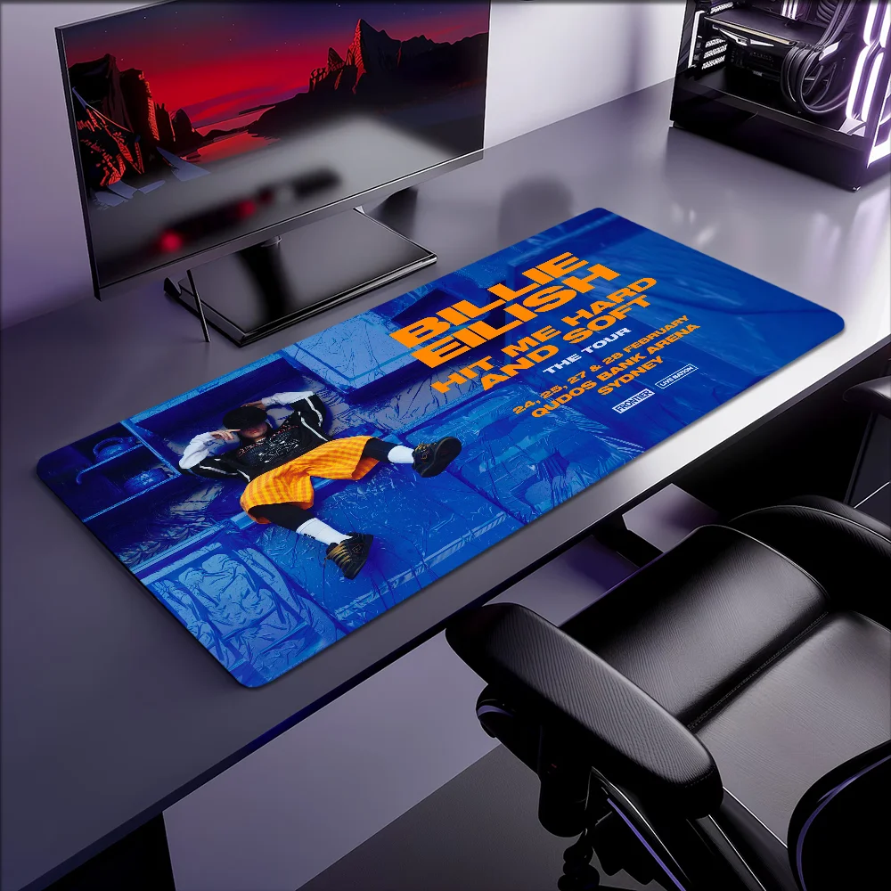 B-Billies Hit Me Hard and Soft Mouse Pad Non-slip Thickened Large Writing Lockedge Office Student Gaming Cushion MousePad