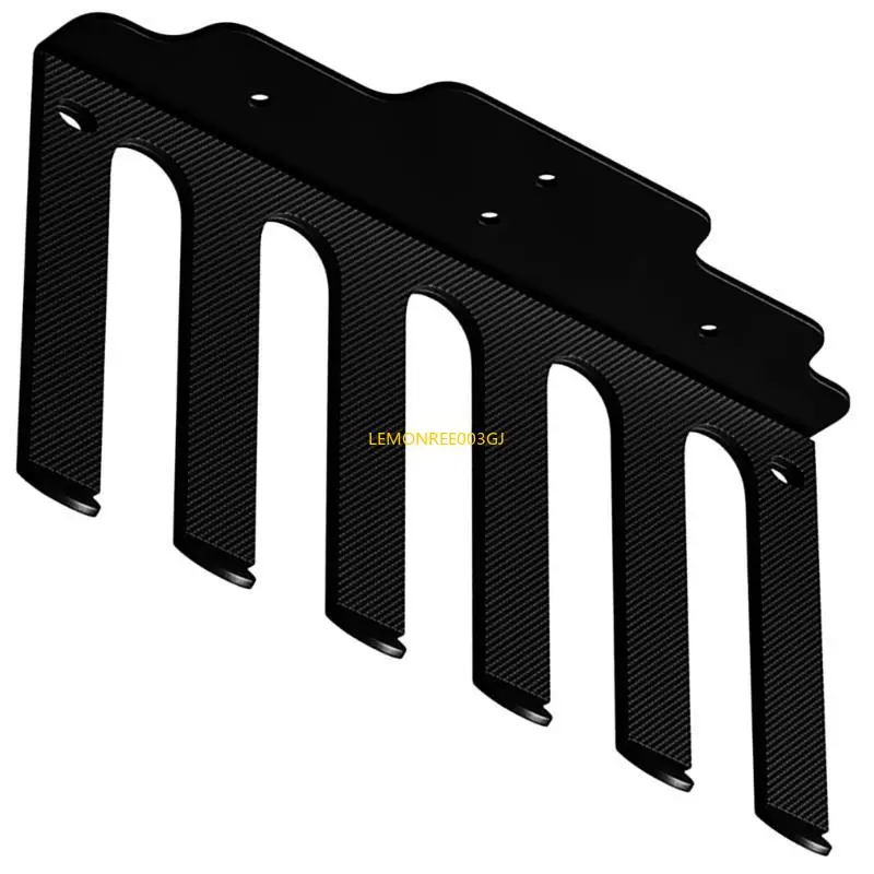M4YC Heavy Duty Barbell Wall Rack Storage ที่จัดเก็บพร้อมการติดตั้งง่ายสำหรับพื้นที่ออกกำลังกายที่เรียบร้อยและเป็นระเบียบ