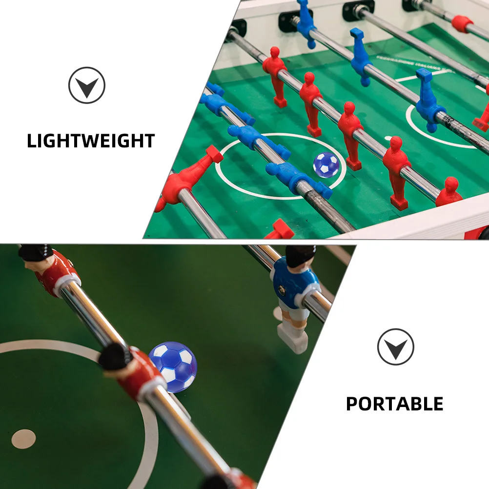 12 Buah Bola Foosball Pengganti Bola Sepak Mini Tahan Lama untuk Perlengkapan Permainan Sepak Bola Meja Standar