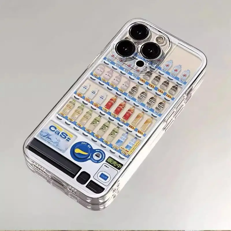 Vending Machine Case for iPhone 11Pro 16 15 14 13 Pro Max 12