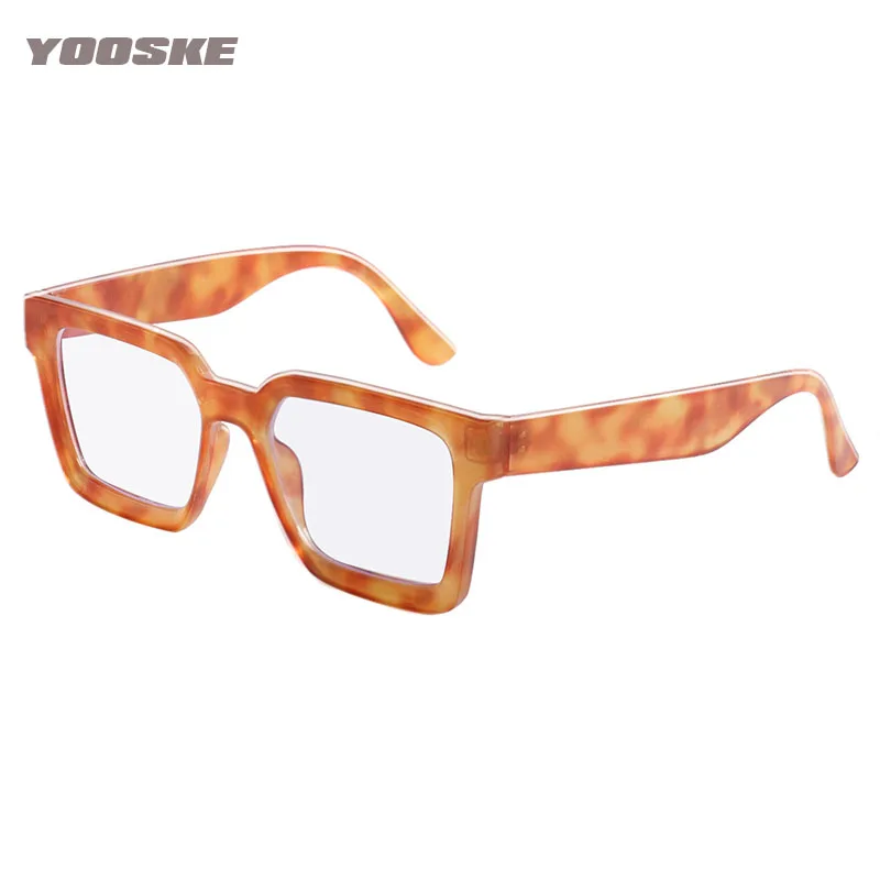 YOOSKE Blue Light Blocking Glasses Frame Anti-radiation Myopia Glasses Diopter Myopic Spectacle Eyeglasses Goggles Women Men