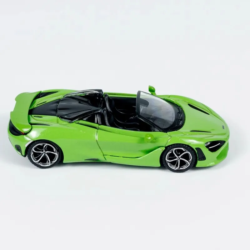 Mini coche Gt modelo 1/64 Mclaren 750s, modelo de coche de aleación, adorno de habitación de simulación, coches de exhibición, modelo de colección para niño, regalo de cumpleaños