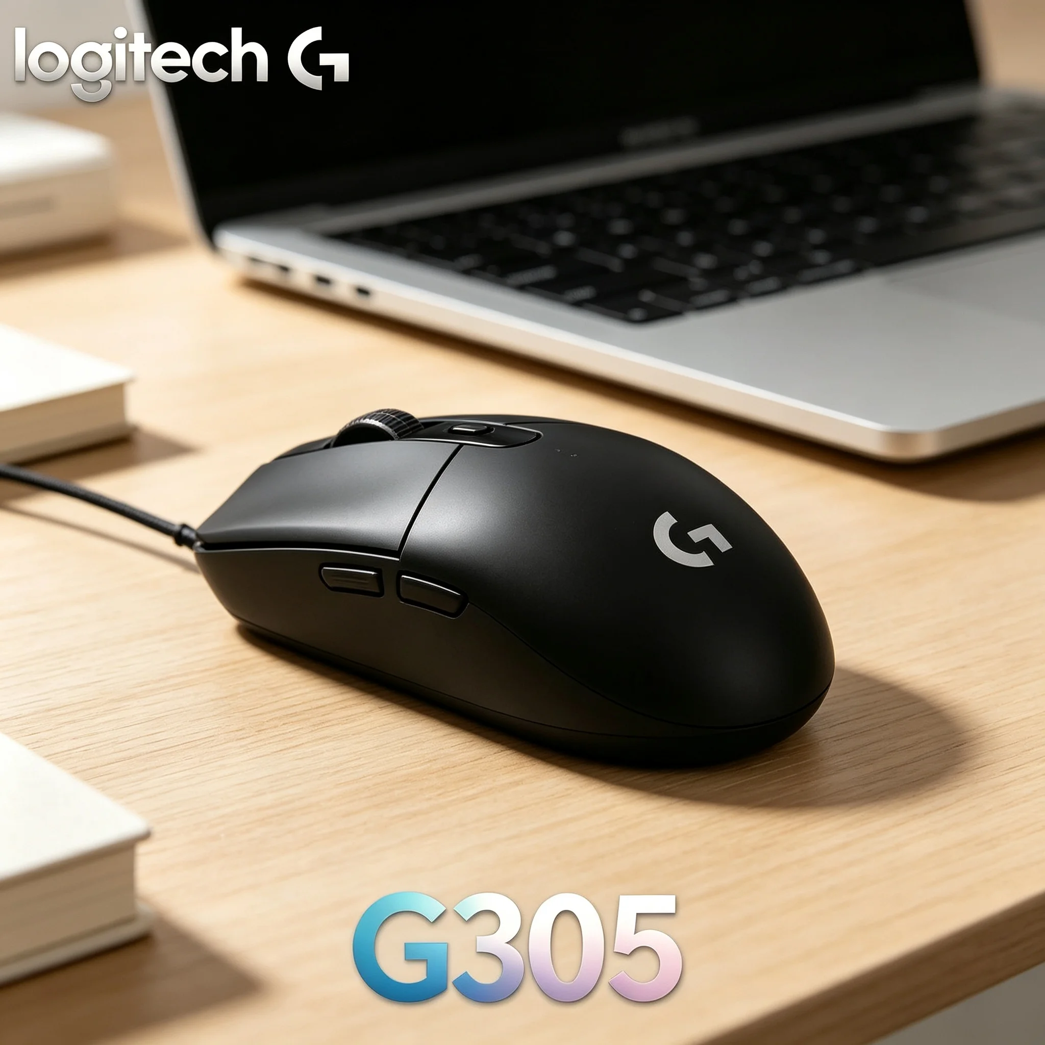 Logitech G305 LIGHTSPEED E-sports Gaming Mouse 6 Programmable Buttons Low Power For Windows Mac PC