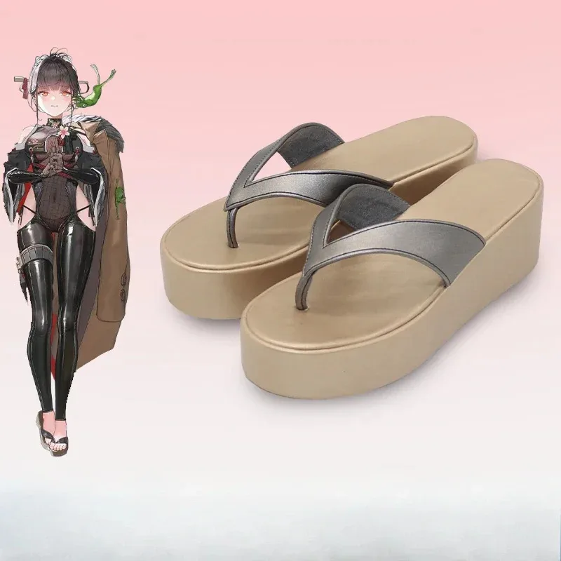 

NewNew Game NIKKE Cherry Blossoms Cosplay Shoes Boots Halloween Accessories Made to Order2025