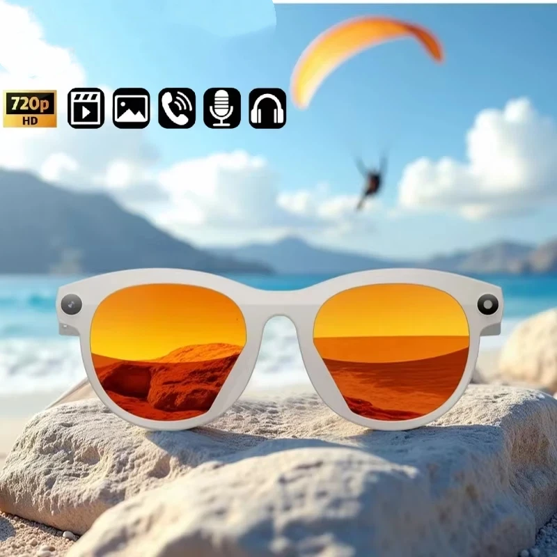 

Xiaomi M88 8K AI умные очки для камеры Многофункциональные Bluetooth-вызовы Голосовой помощник Музыкальный плеер Очки для камеры-перевода