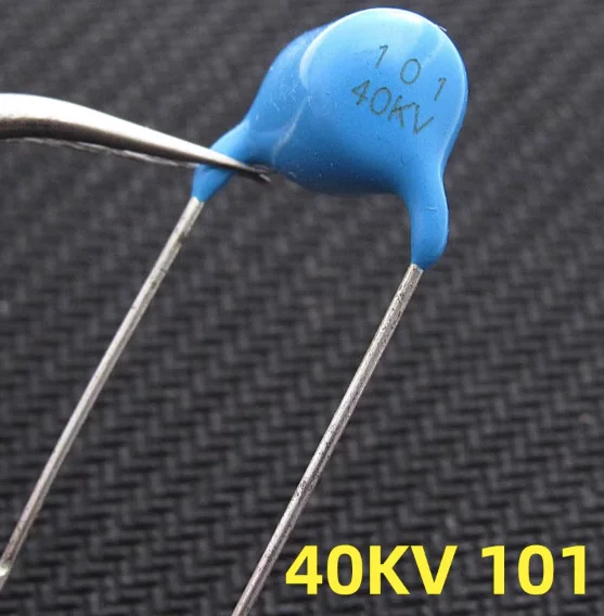 

10PCS 101 High Voltage Porcelain Capacitor 100PF 101 40KV