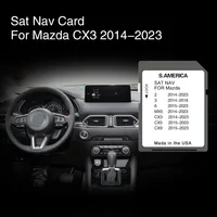UTILIZACIÓN para Mazda CX3 de 2014 a 2023 Navi Actualizar Mapas de América del Sur Navegación GPS Tarjeta de mapa SD
