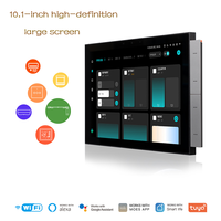 NEW Tuya Smart Home Control Panel Max 10.1inch Touch Screen with Bluetooth Zigbee Gateway Built-in Building Intercom Compatible