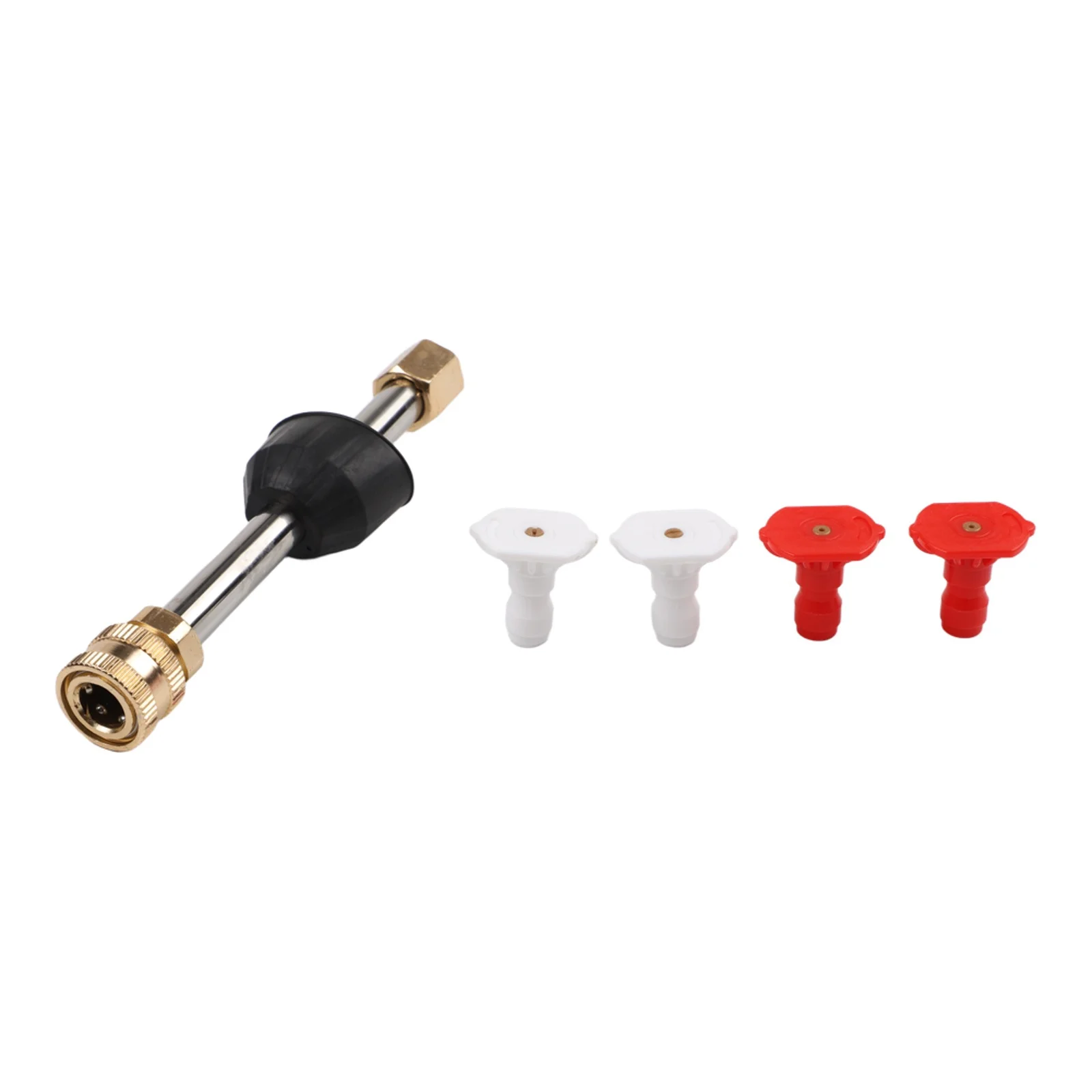 Pressure Washer For Lance Spray Adapter for Hose to Nozzle Linkage with Metal Construction and Reliable Sealing