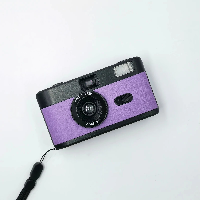 

Film Camera 35mm Film Photography Reusable Retro Cameras Focus Free Built-in Flash