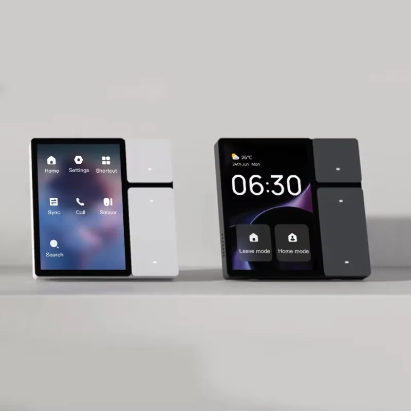 

3.5 Inch Smart Home Device Built-in BLE Gateway Control Panel Support 3 Gang Wall Switch