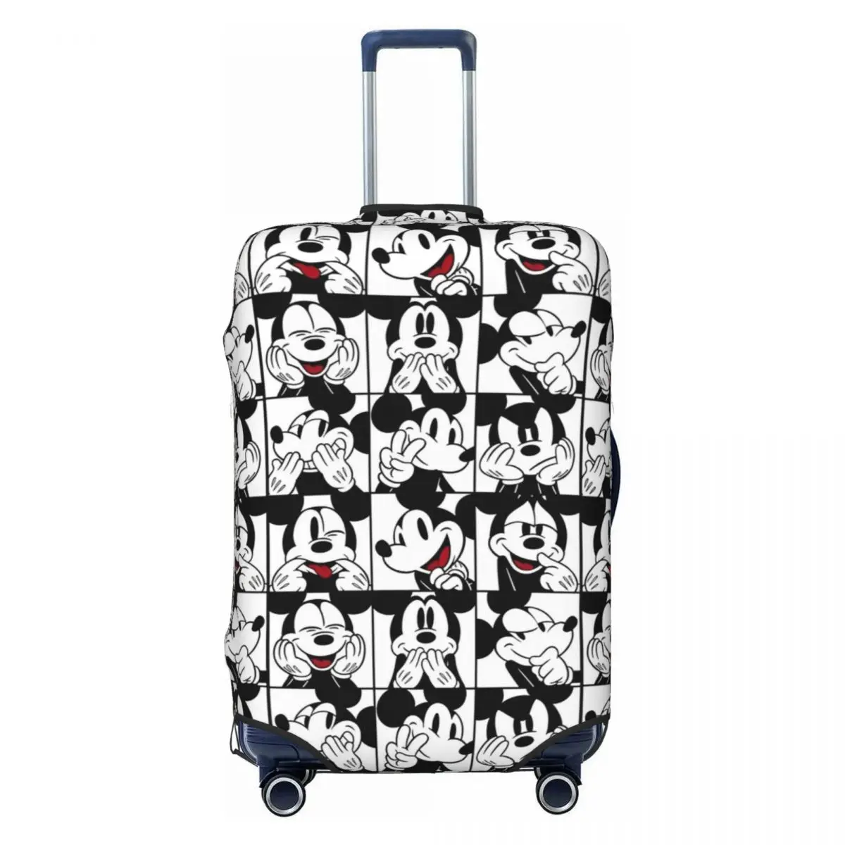 Mickey Mouse Suitcase Cover Cruise Trip Holiday Elastic Luggage Case Protector