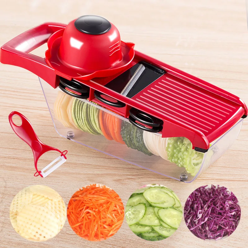 

Multifunctional Vegetable Cutter, Shredded Meshed Minced Minced Minced Minced Vegetables Cutter, Household Kitchen Supplies