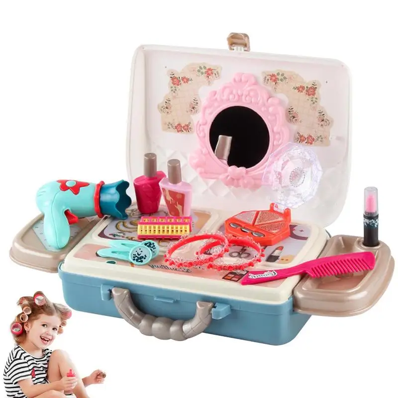 

Комплект игрушек для макияжа для детей, комплект игрушек для макияжа, набор для макияжа на день рождения, рождественский подарок, игрушка для макияжа для малышей