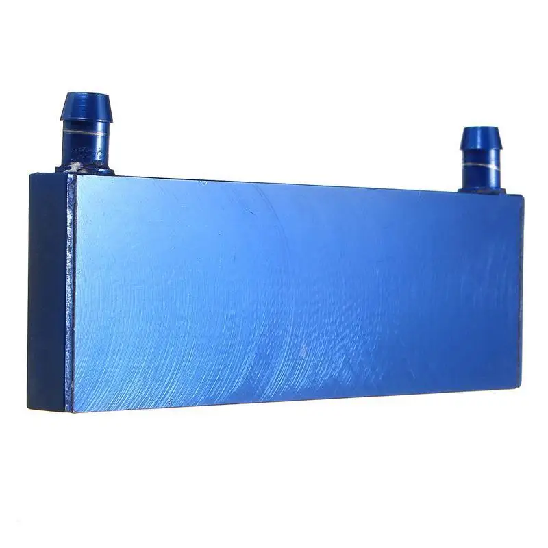 

New!122X41x12mm Aluminium Water Cooling Block Heatsink Block Liquid Cooler For Cpu G