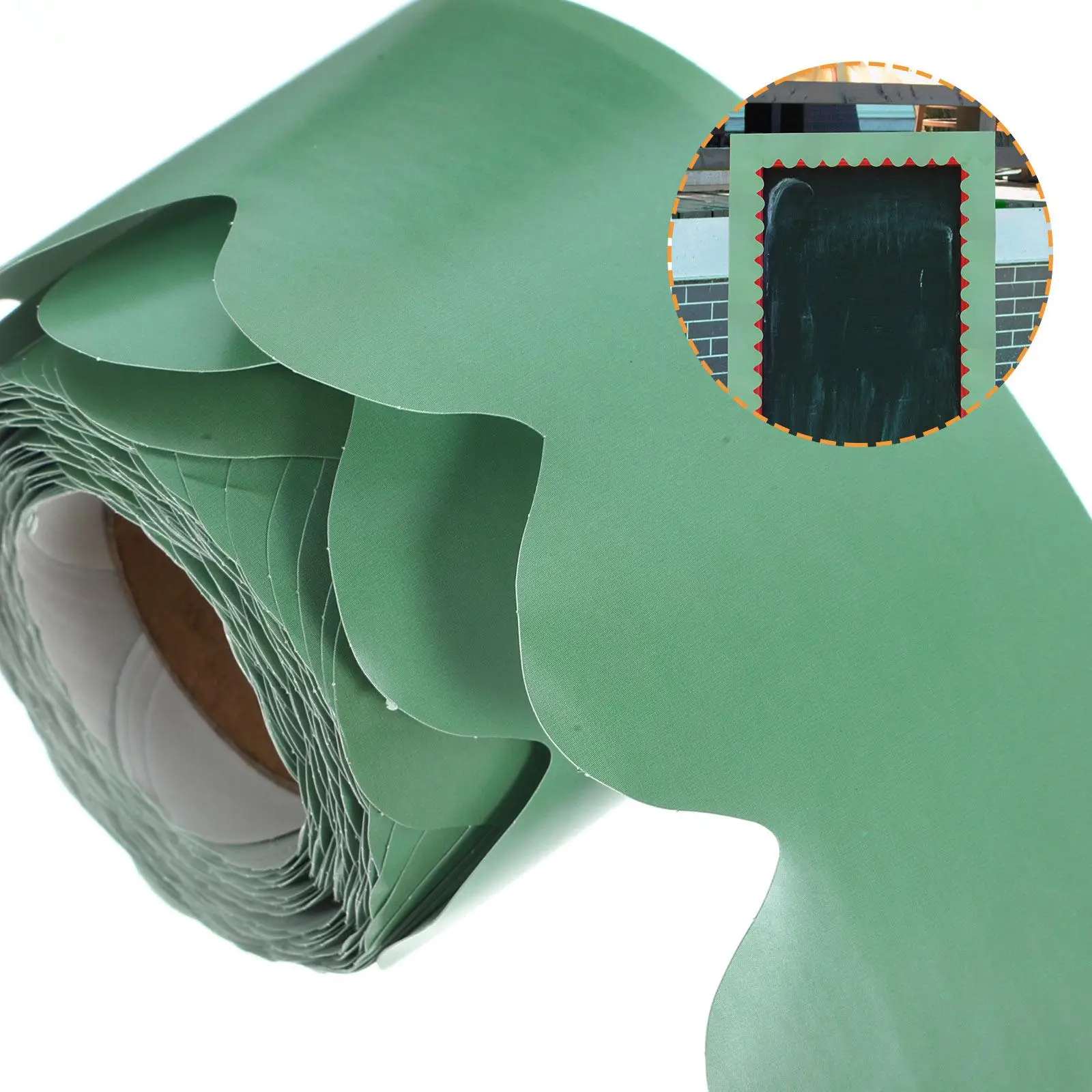 Chalkboard Border Sticker Self Adhesive Bulletin Decorative Edges Classroom Office Door Window